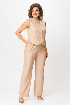 Брюки, жилет VIPPRIMO 121 бежевый - фото 5