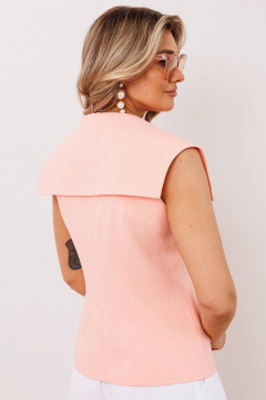 Блуза, брюки Мода Юрс 2908 персик - фото 3