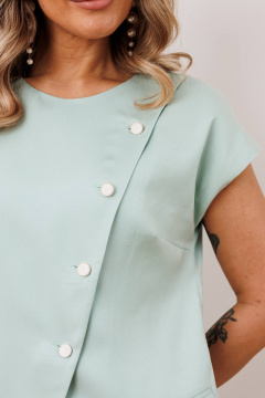 Брюки, жилет Мода Юрс 2909 мята - фото 3