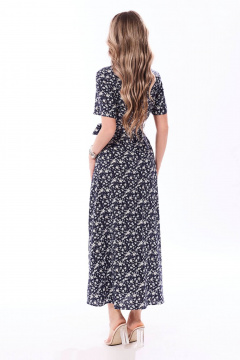 Платье Golden Valley 44177-1 синий - фото 3