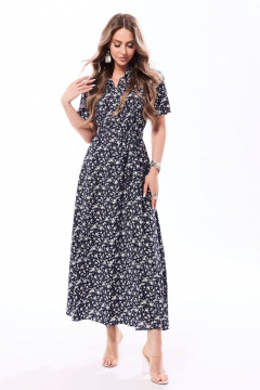 Платье Golden Valley 44177-1 синий - фото 1