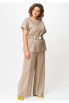 Блуза, брюки AMUAR 1046-1 капучино - фото 5