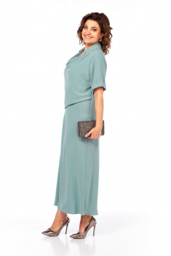Платье Диомант 2079 мятный - фото 4