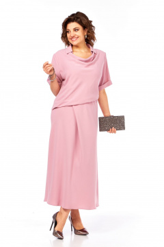 Платье Диомант 2079 розовый - фото 4