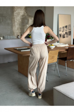 Брюки THE.WOMAN 0324 бежевый - фото 2