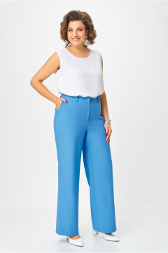 Брюки Swallow 813 ярко-голубой - фото 2