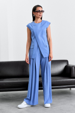 Брюки, жилет Lissana 5016 джинс - фото 1