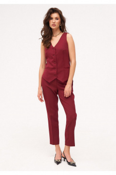 Жилет KaVaRi 5004.6 бордо - фото 3