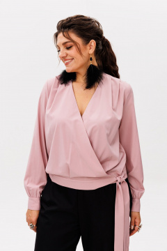 Блуза Anelli 1574 застенчивая_герань - фото 1