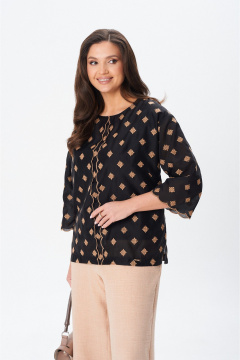 Блуза, брюки Verita 2370 черный - фото 4