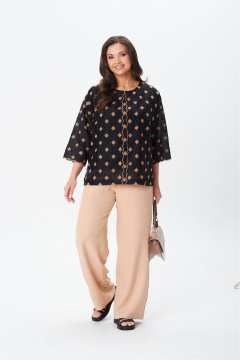 Блуза, брюки Verita 2370 черный - фото 2