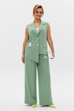 Брюки, жилет Mubliz 246 мята - фото 1