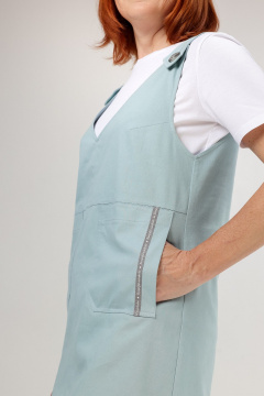 Сарафан Соджи 660 голубой - фото 5