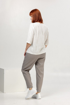 Блуза Соджи 662 молочный - фото 3