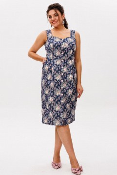 Сарафан Anelli 1567 восточная_синева - фото 1