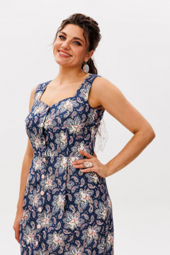 Сарафан Anelli 1567 восточная_синева - фото 5