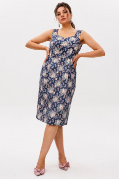 Сарафан Anelli 1567 восточная_синева - фото 2