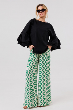 Блуза Amberа Style 1124 черный - фото 5