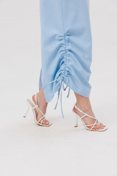 Жилет, юбка Amberа Style 2123 голубой - фото 4