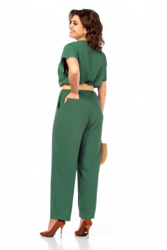 Комбинезон Rishelie 993 зеленый - фото 4