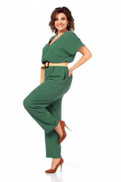 Комбинезон Rishelie 993 зеленый - фото 3