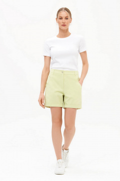 Шорты Nelva 31228 фисташковый - фото 4