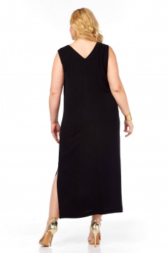 Жакет, платье Ольга Стиль С-937 бело-черный - фото 5