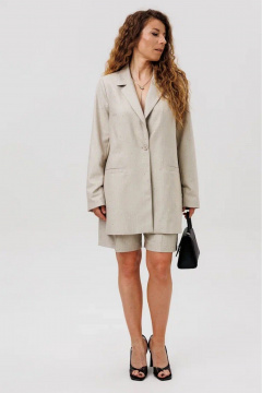 Жакет FAMA 24085-1 песочный - фото 2