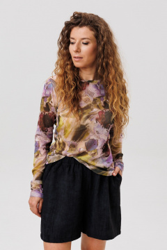 Лонгслив FAMA 24087 разноцветный - фото 1