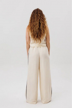 Брюки FAMA 24090 экрю - фото 5