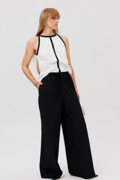 Брюки FAMA 24098-1 чёрный - фото 3