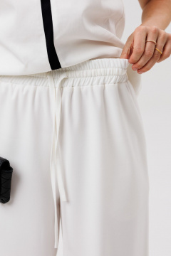 Брюки FAMA 24098-2 молочный - фото 3