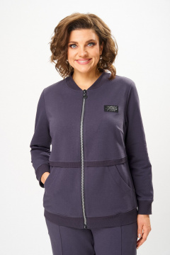 Брюки, свитшот Bonna Image 956/3 серо-фиолетовый - фото 3