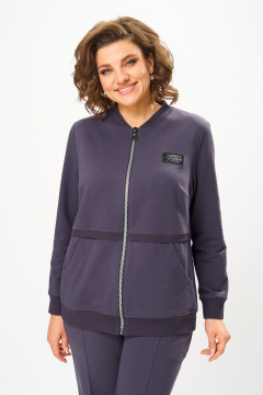 Брюки, свитшот Bonna Image 956/3 серо-фиолетовый - фото 2
