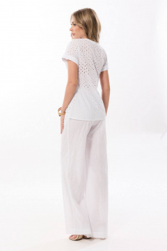Блуза, брюки Golden Valley 6659 белый - фото 4