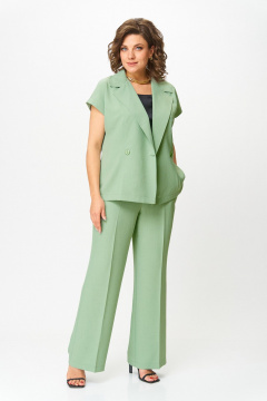 Брюки, жакет ANASTASIA MAK 1258 мятный - фото 2