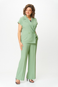 Брюки, жакет ANASTASIA MAK 1258 мятный - фото 3