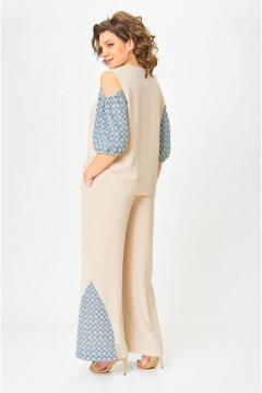 Блуза, брюки VIA-Mod 654 - фото 5