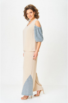 Блуза, брюки VIA-Mod 654 - фото 3