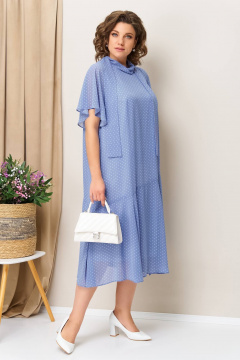 Платье VOLNA 1422 голубой - фото 1