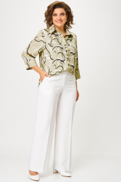 Блуза БелЭльСтиль 408-3_10_22 мультиколор - фото 5