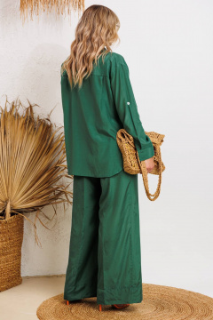 Блуза, брюки Anastasia 1239 зеленый - фото 5