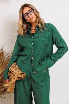Блуза, брюки Anastasia 1239 зеленый - фото 4