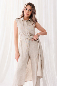 Брюки, туника Golden Valley 6645 серый - фото 1