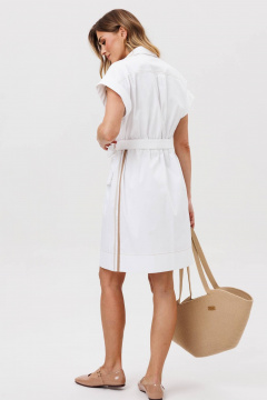 Платье Gizart 5407 белый - фото 4