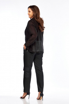 Блуза, брюки Vilena 1078 черный - фото 2