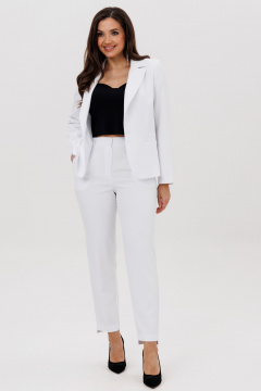 Брюки, жакет Vilena 1003 белый - фото 5