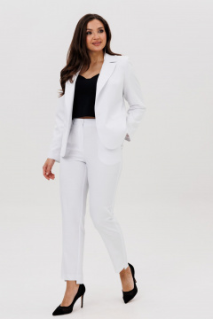 Брюки, жакет Vilena 1003 белый - фото 4