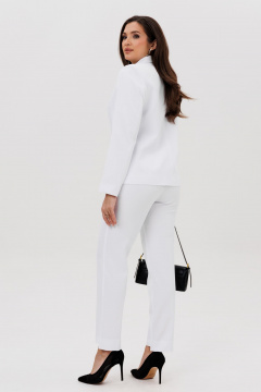 Брюки, жакет Vilena 1003 белый - фото 2