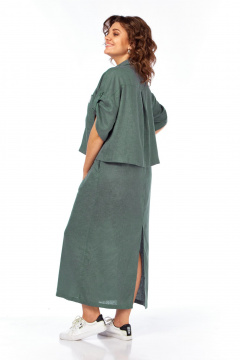 Блуза, сарафан Диомант 2060 зелень - фото 2